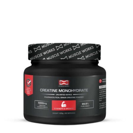 MuscleWorks Creatine Monohydrate – 300g